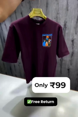 Unisex Oversized Cotton Graphic T-Shirt